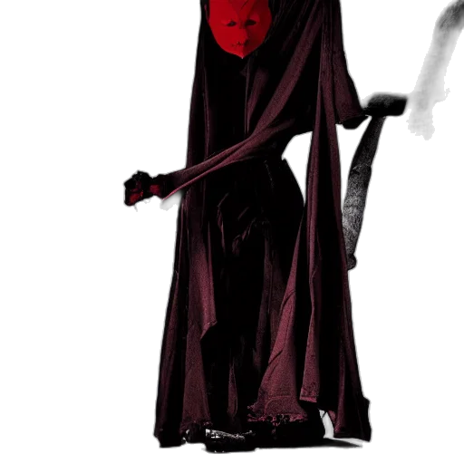 staff, mask, dress, sword transparent PNG cut-out