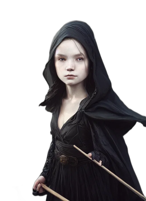 jacket, face, staff, concept art transparent PNG cut-out