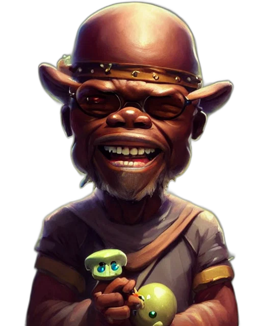 staff, face, mask, hat, concept art, fantasy art, comic book art, cartoon transparent PNG cut-out