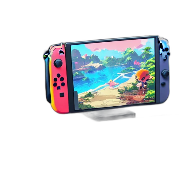 weapon, concept art, vaporwave, 3d render, pixel art, beach, colorful, pastel transparent PNG cut-out