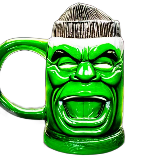 3d render, photorealistic, closeup, photograph, glossy, angry, hulk, style transparent PNG cut-out