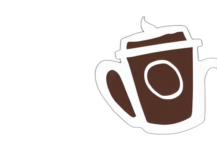 3d render, earth tones, coffee, shop transparent PNG cut-out