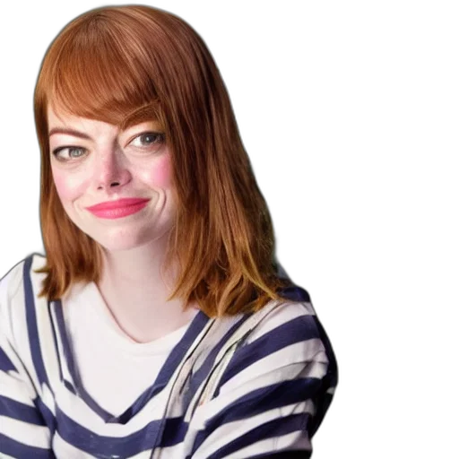 face, hair, staff, jacket transparent PNG cut-out