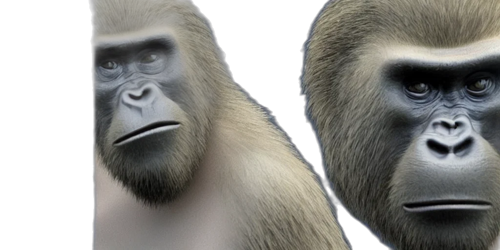animal, face, creature, 3d render, photorealistic, concept art, ultra, wide transparent PNG cut-out