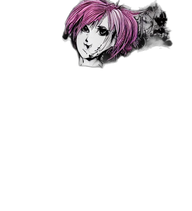 animal, hair, creature, face, anime, comic book art, concept art, pixel art transparent PNG cut-out