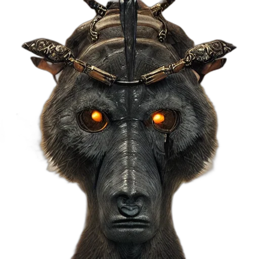 mask, crown, animal, face transparent PNG cut-out