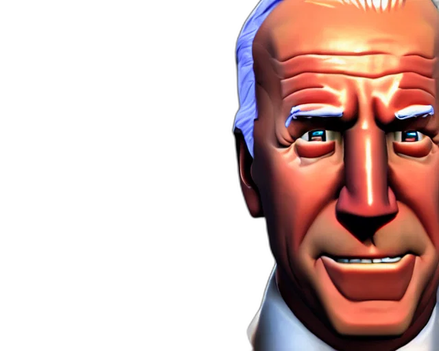 face, robot, 3d render, concept art transparent PNG cut-out