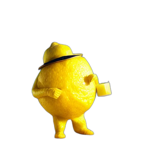 hat, staff, creature, animal transparent PNG cut-out