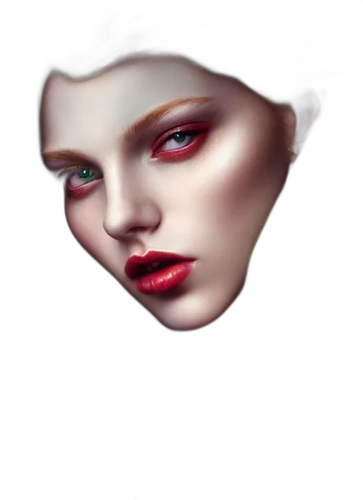 face, mask, jewelry, hat, photorealistic, 3d render, fantasy art, concept art transparent PNG cut-out