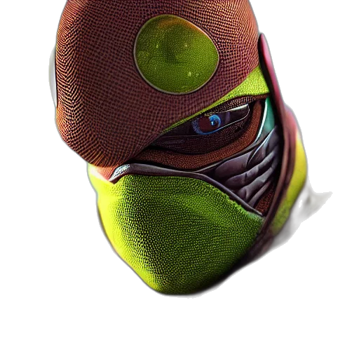 mask, robot, face, creature transparent PNG cut-out