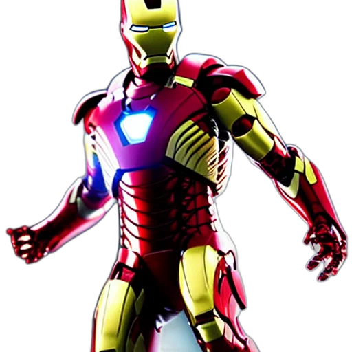 robot, comic book art, 3d render, concept art transparent PNG cut-out