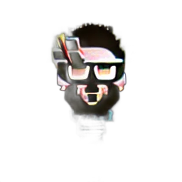 face, staff, mask, robot, pixel art, cartoon, 3d render, concept art transparent PNG cut-out