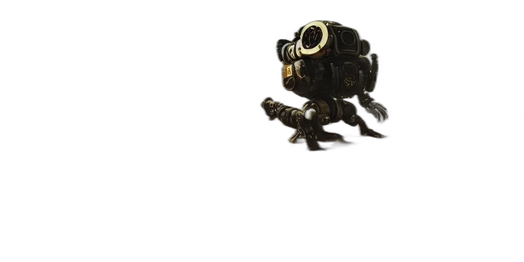 robot, creature, animal, weapon transparent PNG cut-out