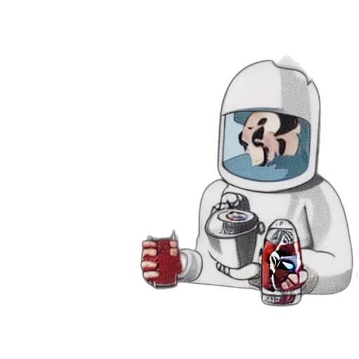 robot, concept art, pixel art, cartoon transparent PNG cut-out