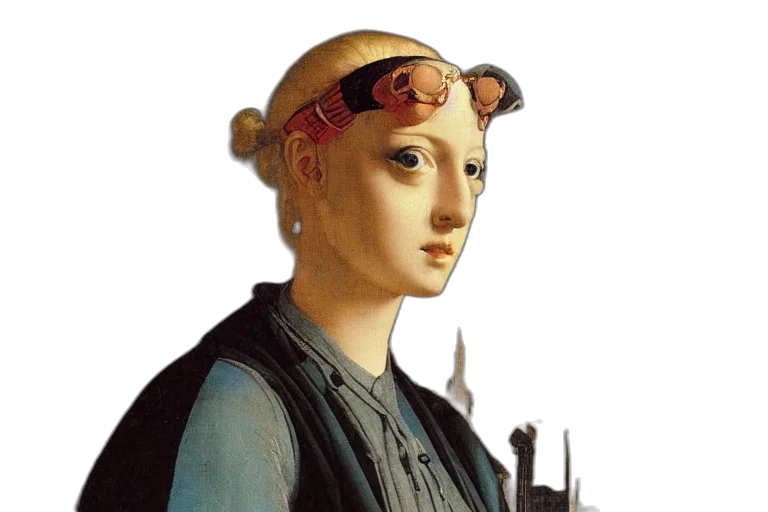 face, staff, mask, jewelry transparent PNG cut-out