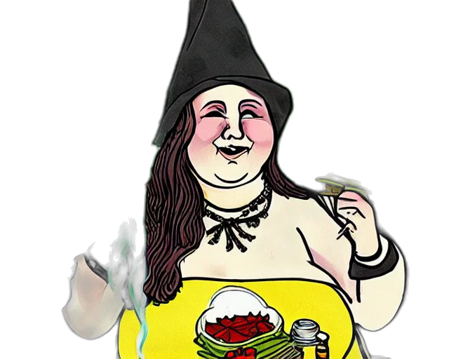 food, dress, hat, concept art transparent PNG cut-out