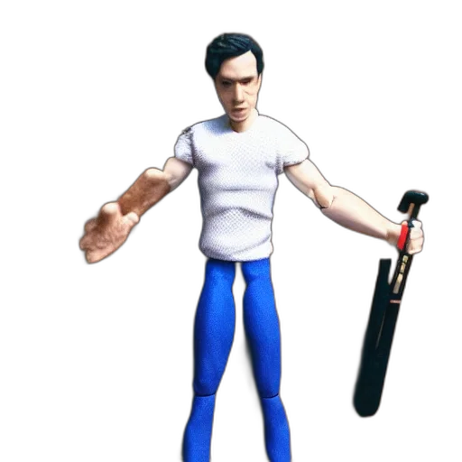 staff, weapon, robot, 3d render, concept art, cartoon, pixel art, take transparent PNG cut-out