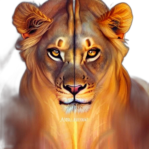 animal, face, crown, creature transparent PNG cut-out