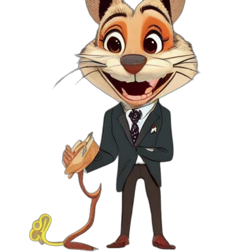 staff, animal, cartoon, concept art transparent PNG cut-out
