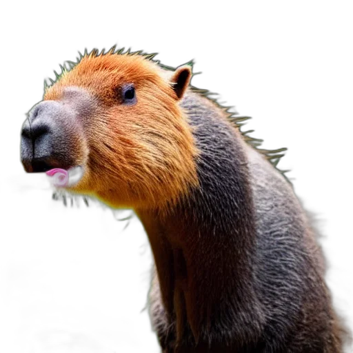 animal, creature, staff, hair transparent PNG cut-out