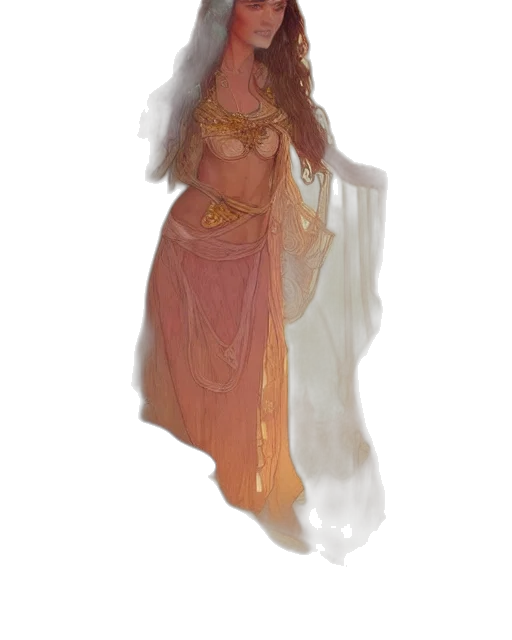 dress, jewelry, concept art, fantasy art, watercolor, pixel art, underwater, fire transparent PNG cut-out