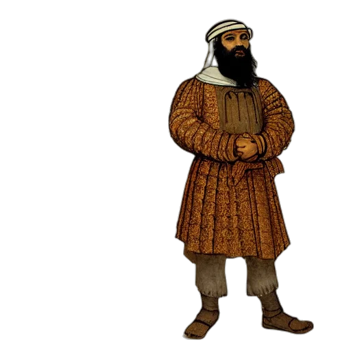 jacket, sword, dress, staff transparent PNG cut-out