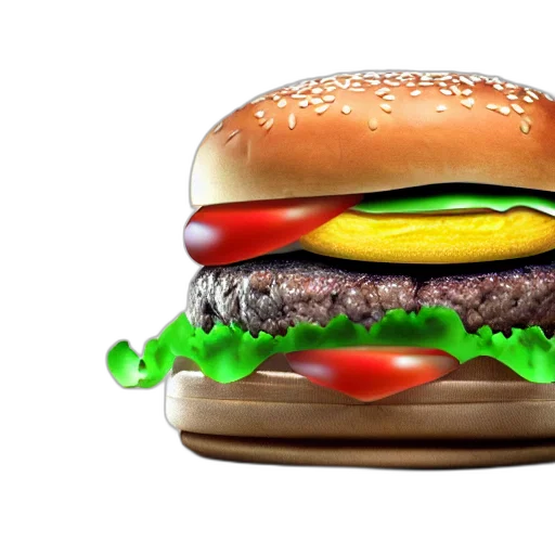 food, animal, weapon, photorealistic transparent PNG cut-out