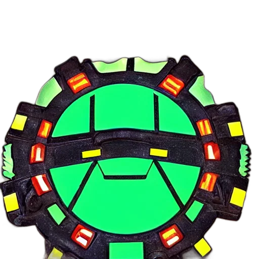 mask, robot, crown, weapon, concept art, 3d render, cyberpunk, pixel art transparent PNG cut-out