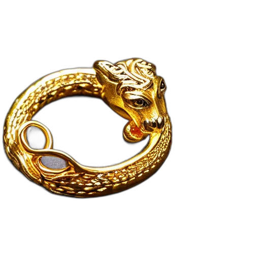 jewelry, dragon, crown, 3d render transparent PNG cut-out