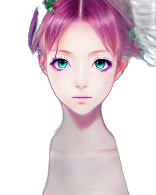 face, robot, creature, mask, anime, fantasy art, photorealistic, 3d render transparent PNG cut-out