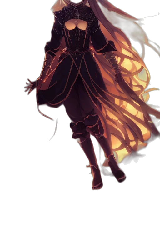 staff, dress, sword, concept art transparent PNG cut-out