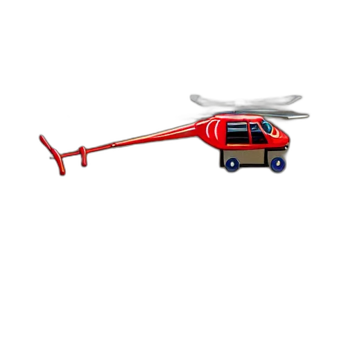 car, weapon, staff, 3d render, concept art, flying, helicopter, dog transparent PNG cut-out