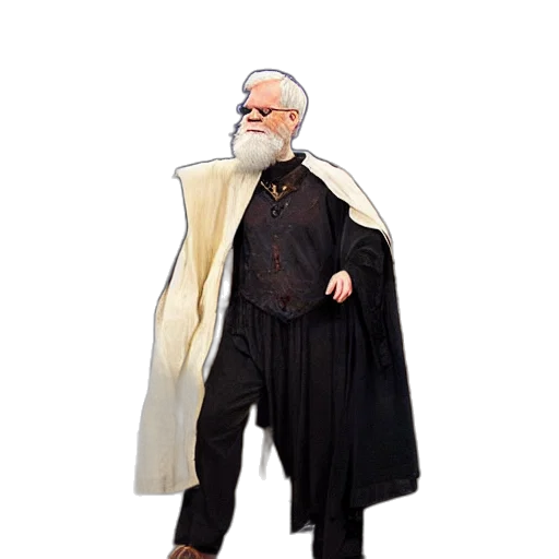 jacket, staff, concept art, pixel art, fantasy art, photorealistic, david, letterman transparent PNG cut-out