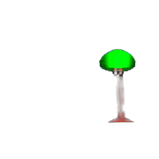 tree, staff, umbrella, crown, 3d render, pixel art, concept art, photorealistic transparent PNG cut-out