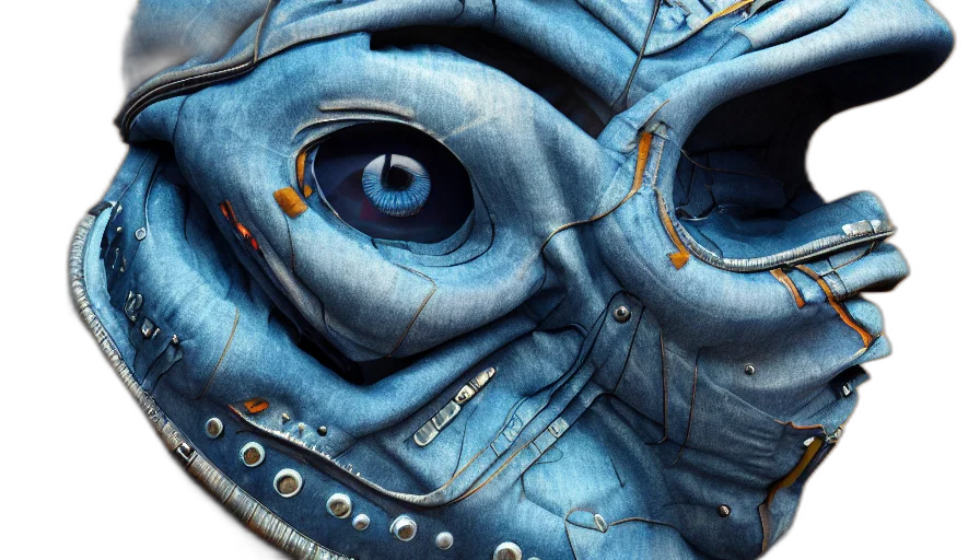 mask, face, creature, robot, concept art, photorealistic, 3d render, fantasy art transparent PNG cut-out