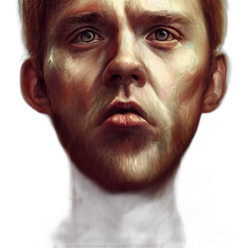 face, mask, robot, creature transparent PNG cut-out