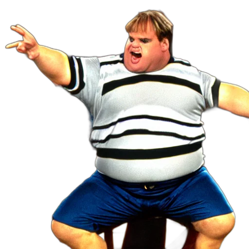 animal, creature, staff, concept art, 3d render, chris, farley, hero transparent PNG cut-out