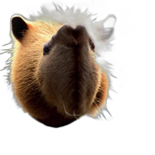 animal, creature, hair, face transparent PNG cut-out