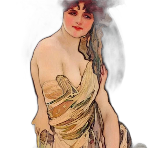 dress, face, photorealistic, fantasy art transparent PNG cut-out