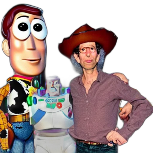 robot, concept art, 3d render, cartoon, howard, stern, pixar, toy transparent PNG cut-out