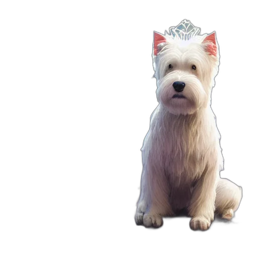 crown, animal, staff, creature transparent PNG cut-out
