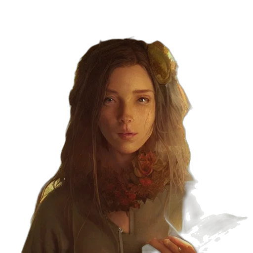 face, flower, mask, crown transparent PNG cut-out