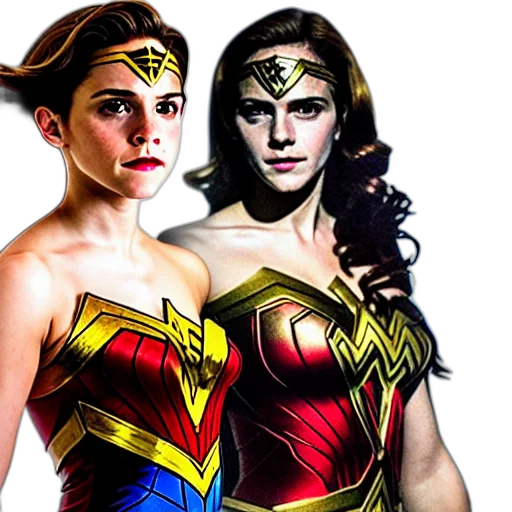 comic book art, concept art, emma, watson transparent PNG cut-out