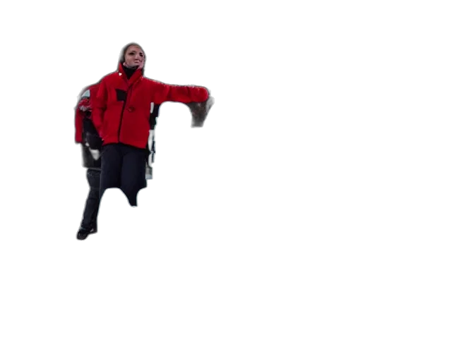 jacket, umbrella, creature, staff, 3d render, concept art, outer space, underwater transparent PNG cut-out