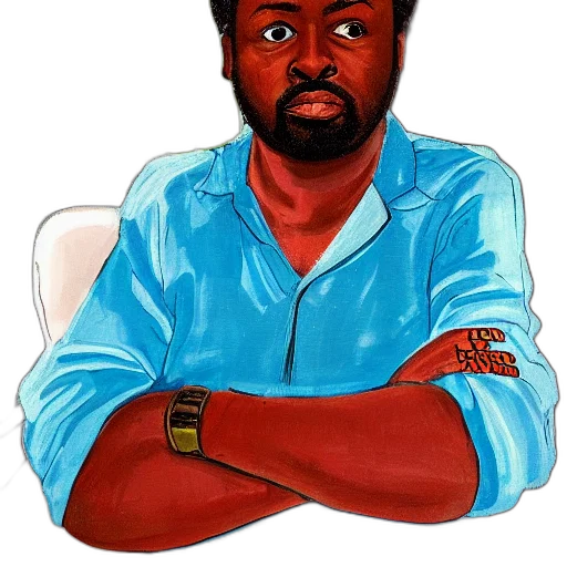 staff, face, cartoon, comic book art transparent PNG cut-out