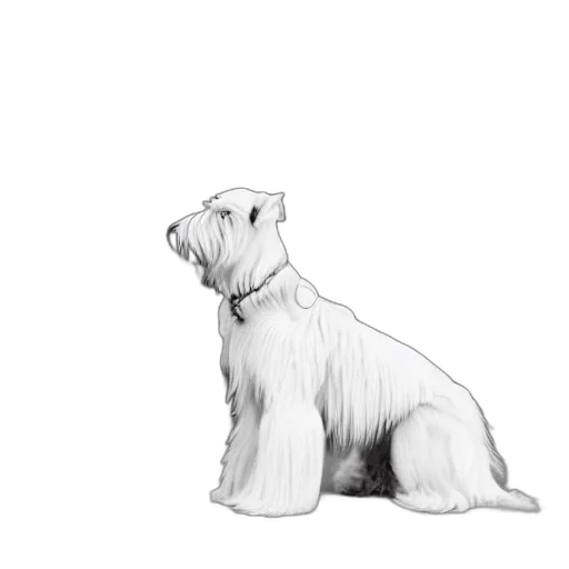 animal, creature, staff, hair, concept art, photorealistic, pencil sketch, 3d render transparent PNG cut-out