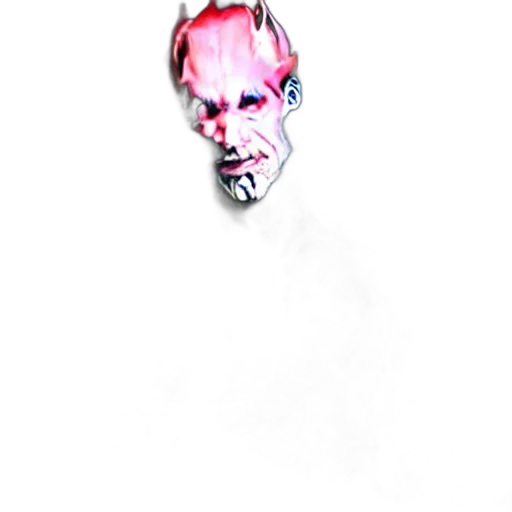 mask, face, creature, staff transparent PNG cut-out