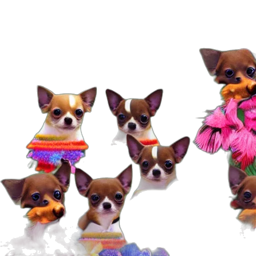 staff, animal, umbrella, 3d render transparent PNG cut-out