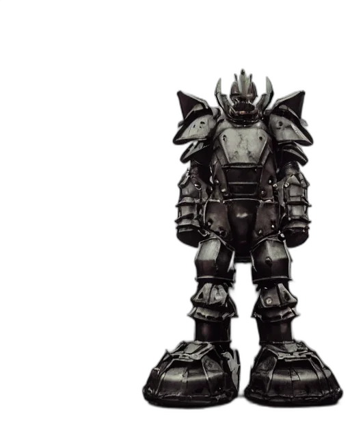robot, concept art, 3d render, epic transparent PNG cut-out