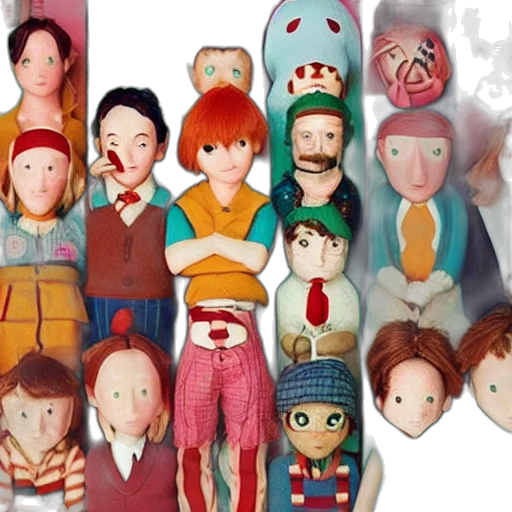 mask, 3d render, concept art, pippi transparent PNG cut-out